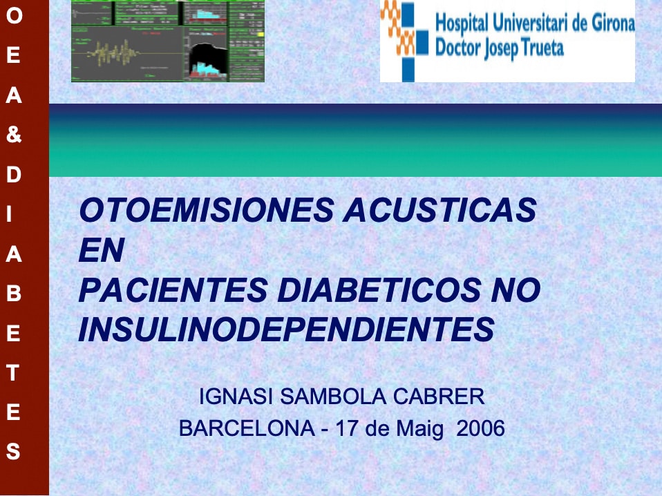 Otoemisiones acústicas en pacientes diabéticos no insulinodependientes